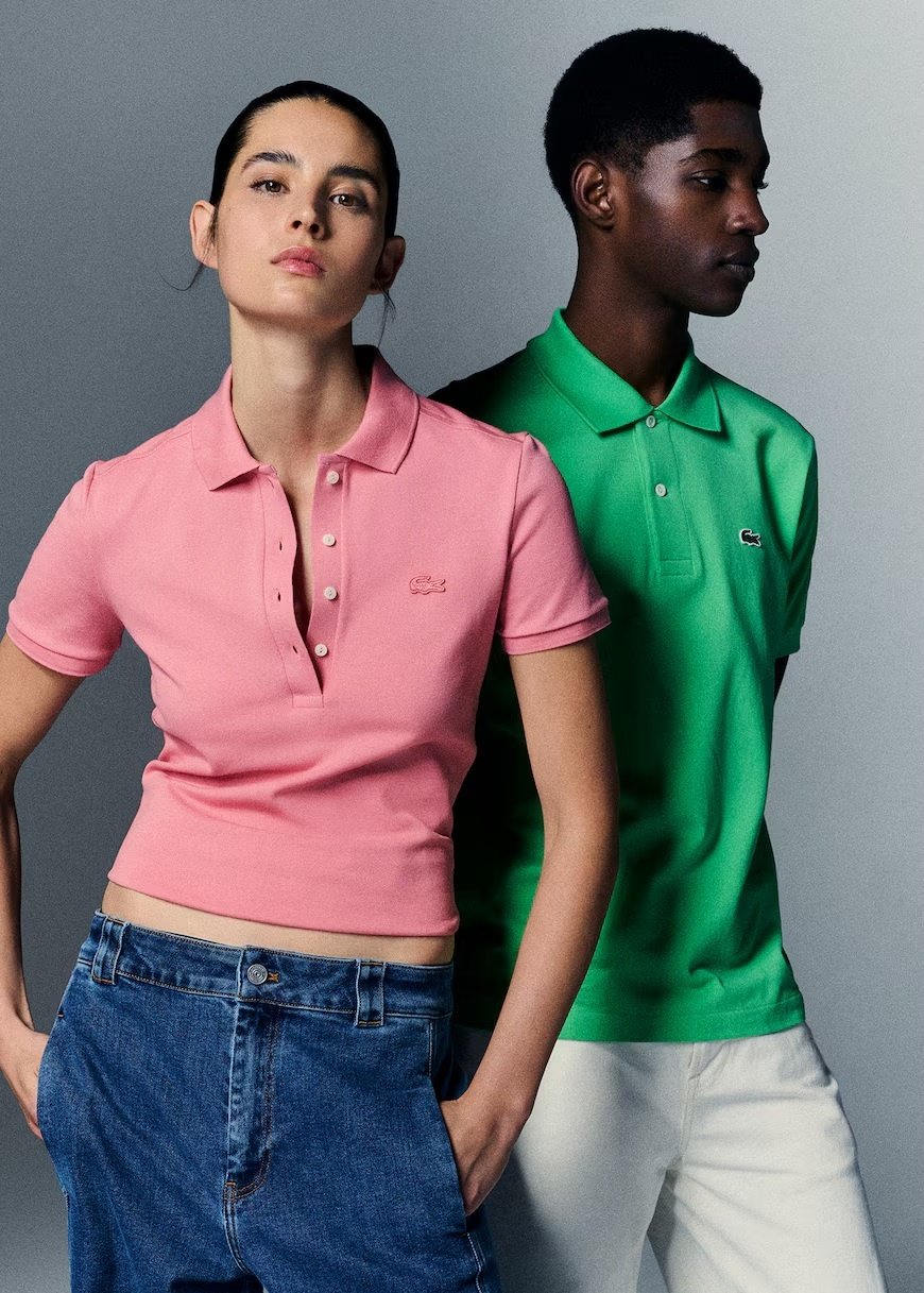 Iconic Polo Lacoste.