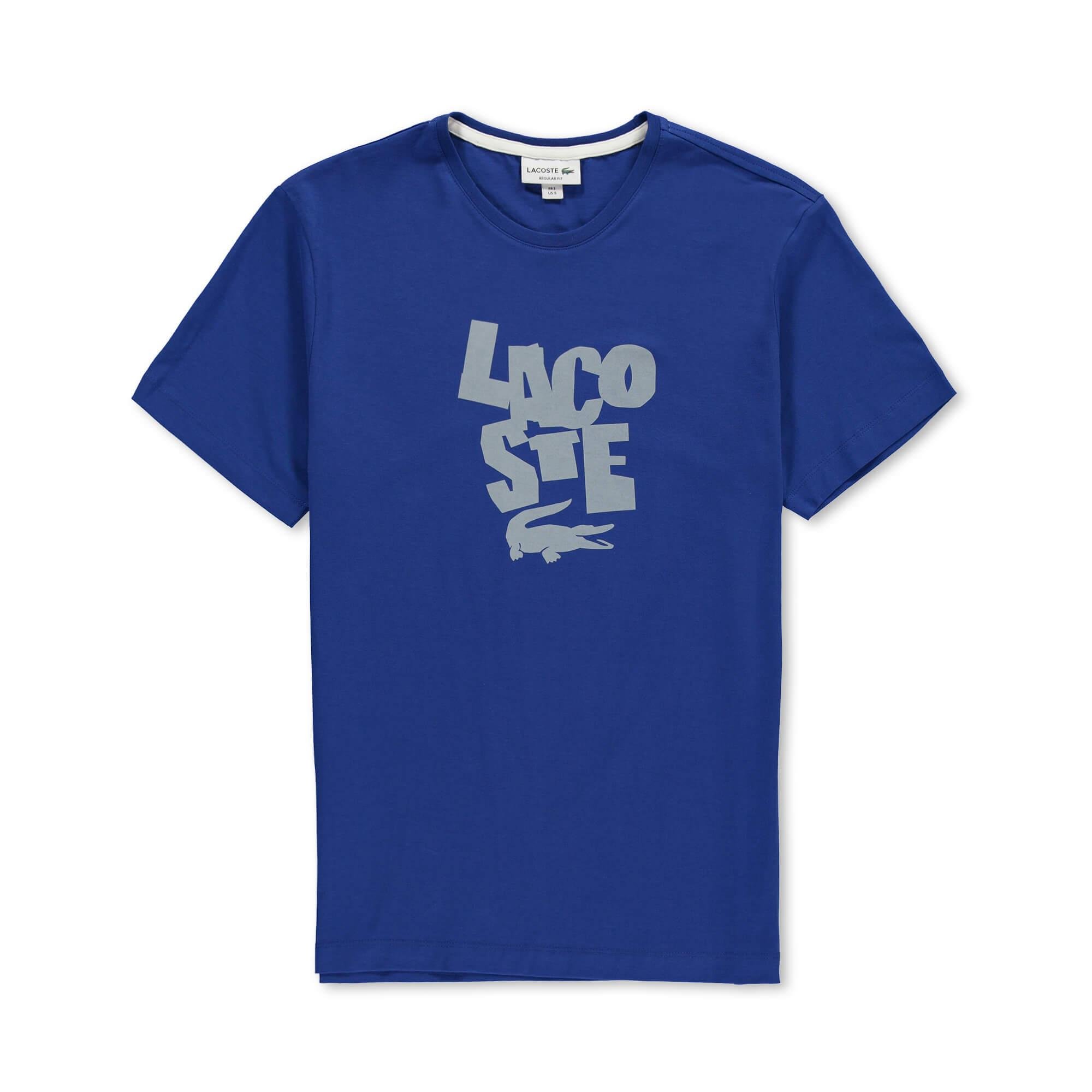 Lacoste Erkek Regular Fit Mavi T-Shirt