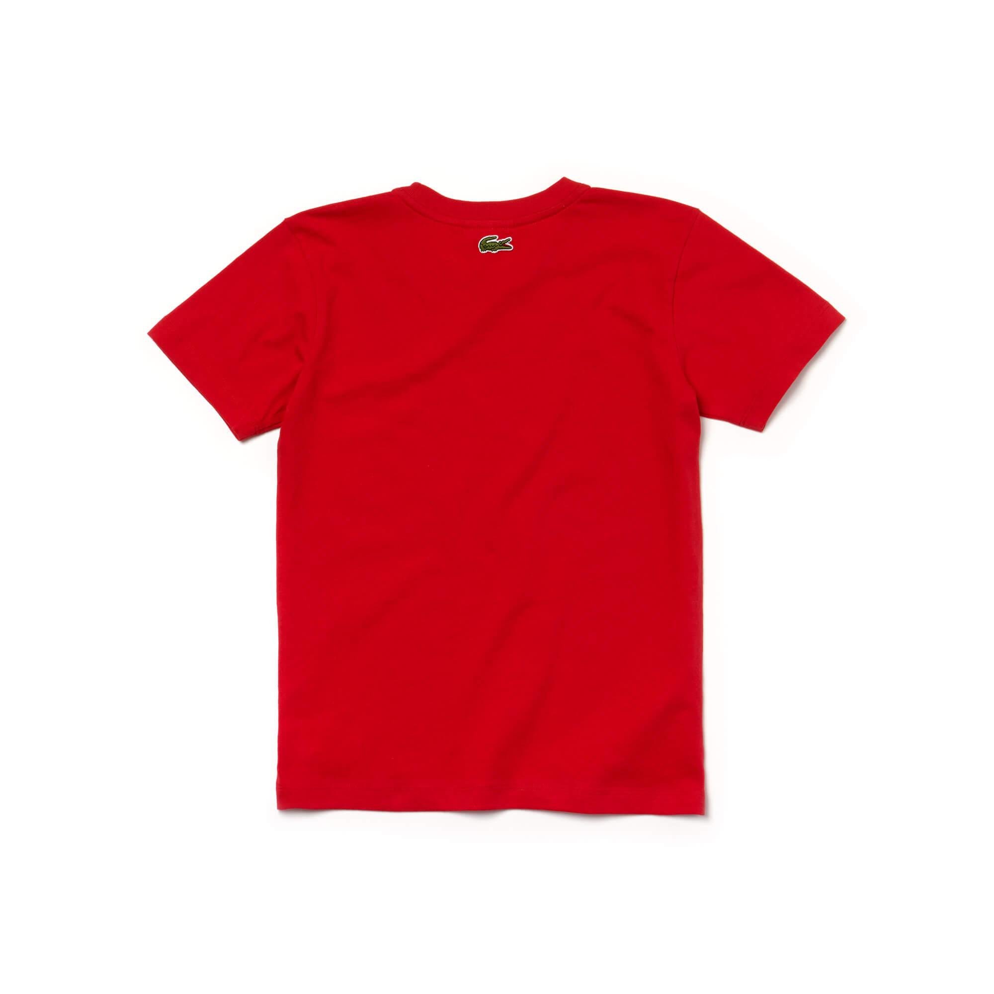 Lacoste Erkek Çocuk Kırmızı T-Shirt