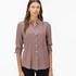 Lacoste Women's Long Sleeve Woven ShirtBordo