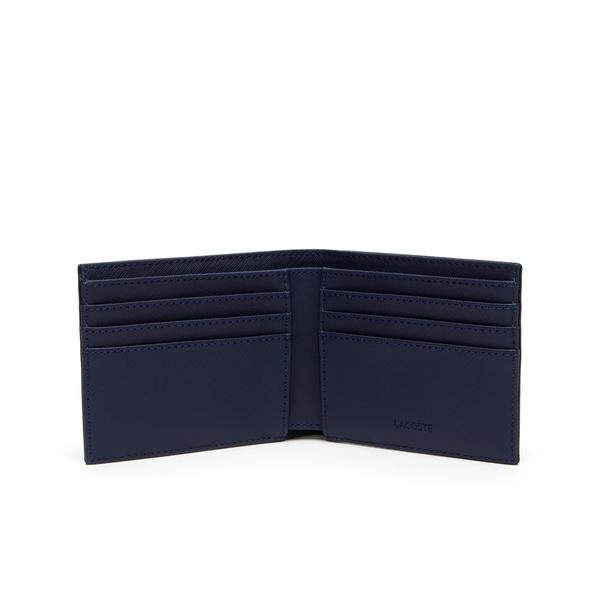 Lacoste Men's Classic Petit Piqué Six Card Wallet