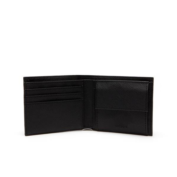 Klasická pánska peňaženka Lacoste Petit Piqué pre tri karty