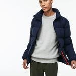 Lacoste Men's Motion Concealed Hood Quilted Jacket
