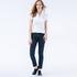 Lacoste Women's Slim Fit Stretch Cotton Denim JeansMavi