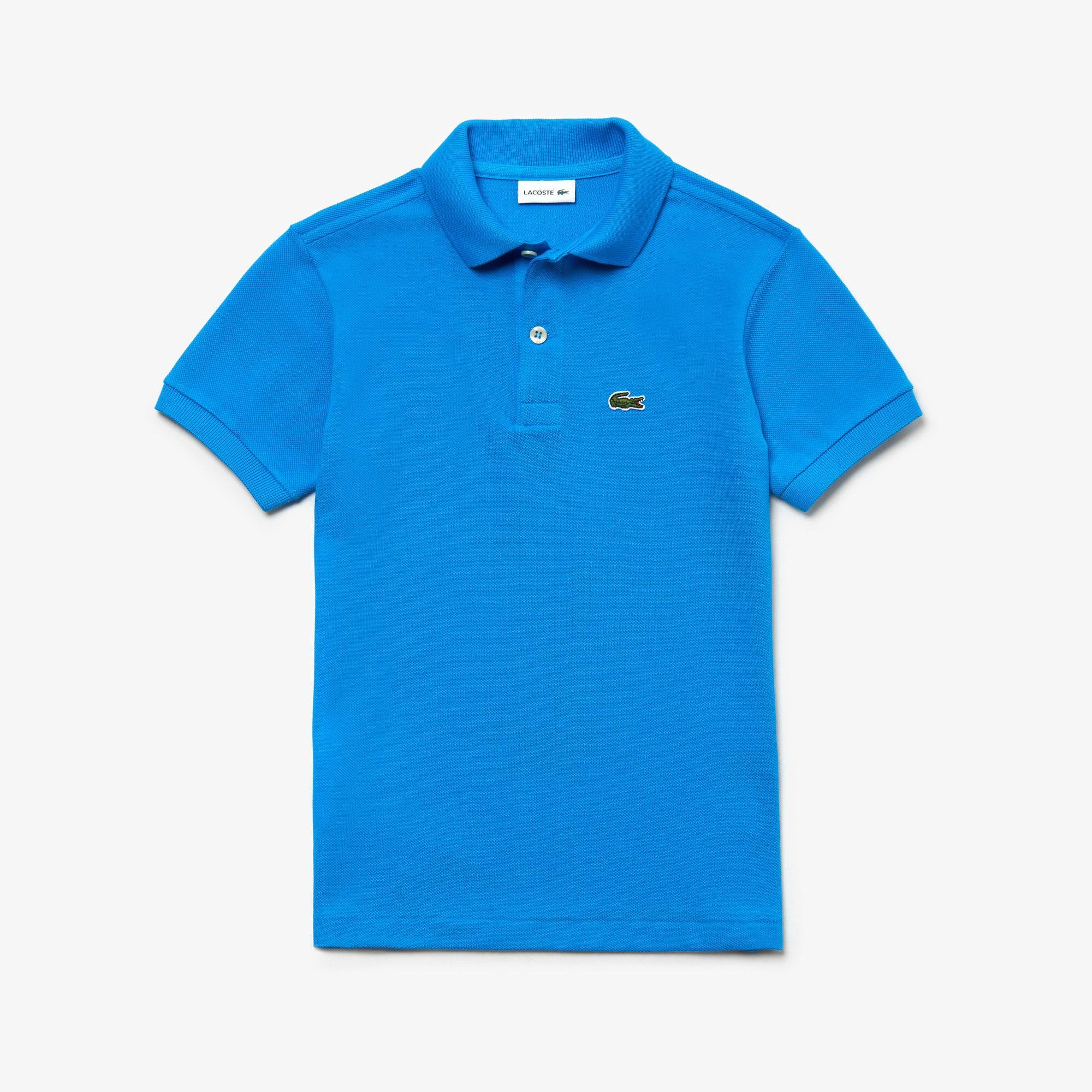 Lacoste Kids'  Regular Fit Petit Piqué Polo Shirt
