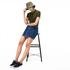 Lacoste Women's Slim Fit Stretch Mini Cotton Piqué Polo3M9