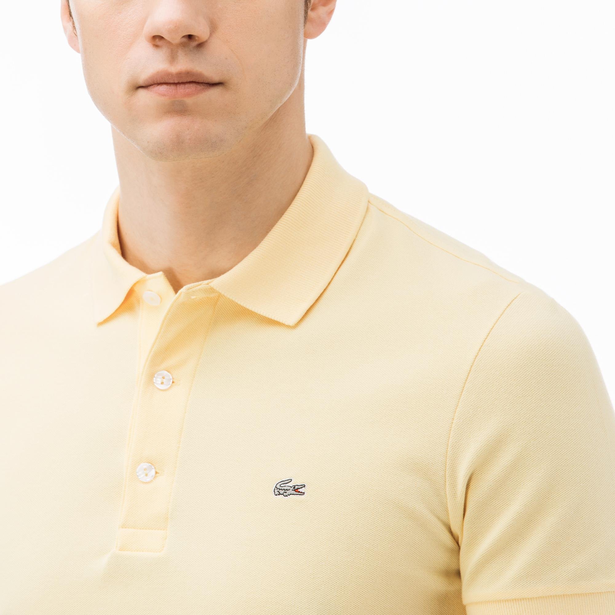 Lacoste Férfi karcsú szabású sztreccs kis piké póló 