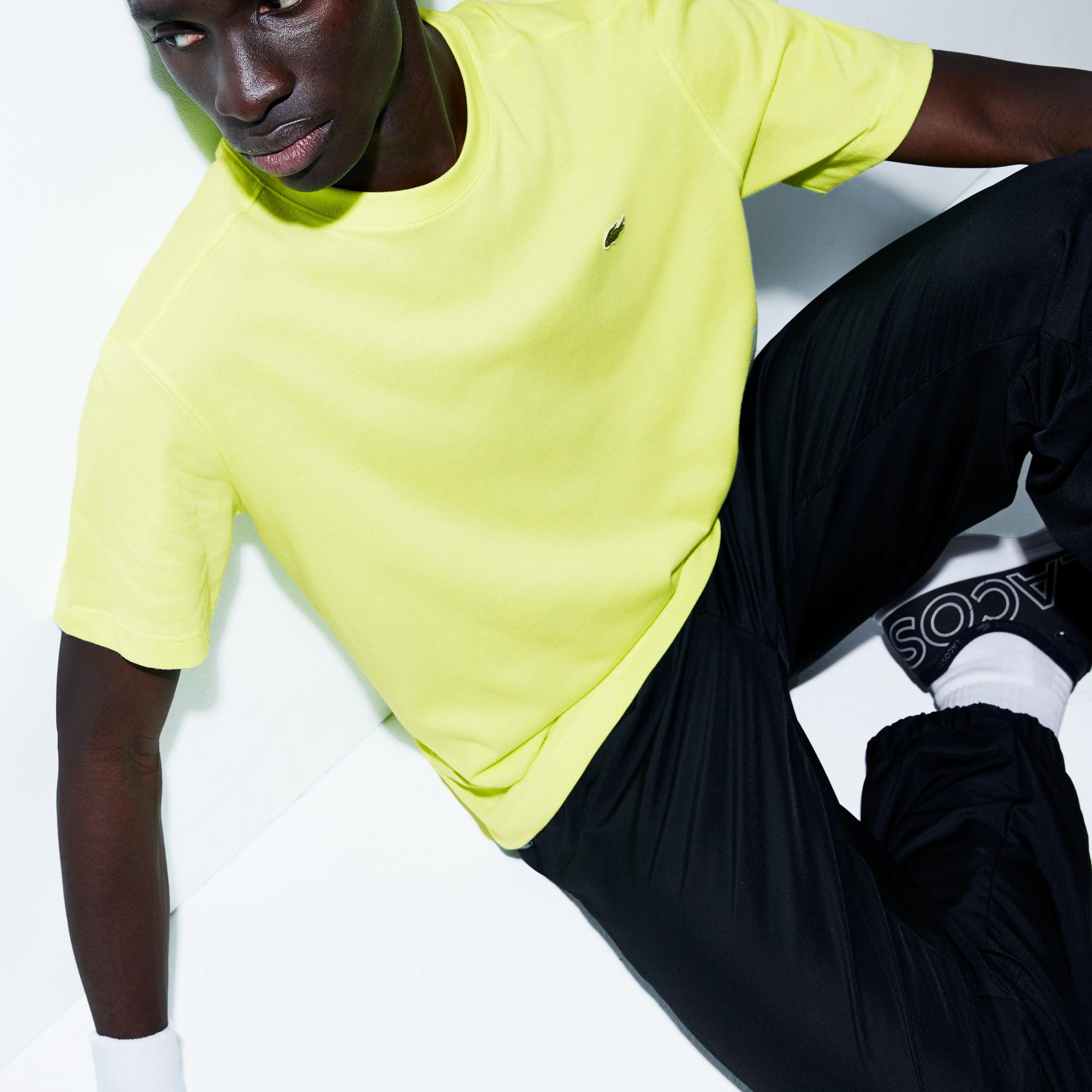 Lacoste Sport Men's Crew Neck Technical Cotton Tennis T-Shirt