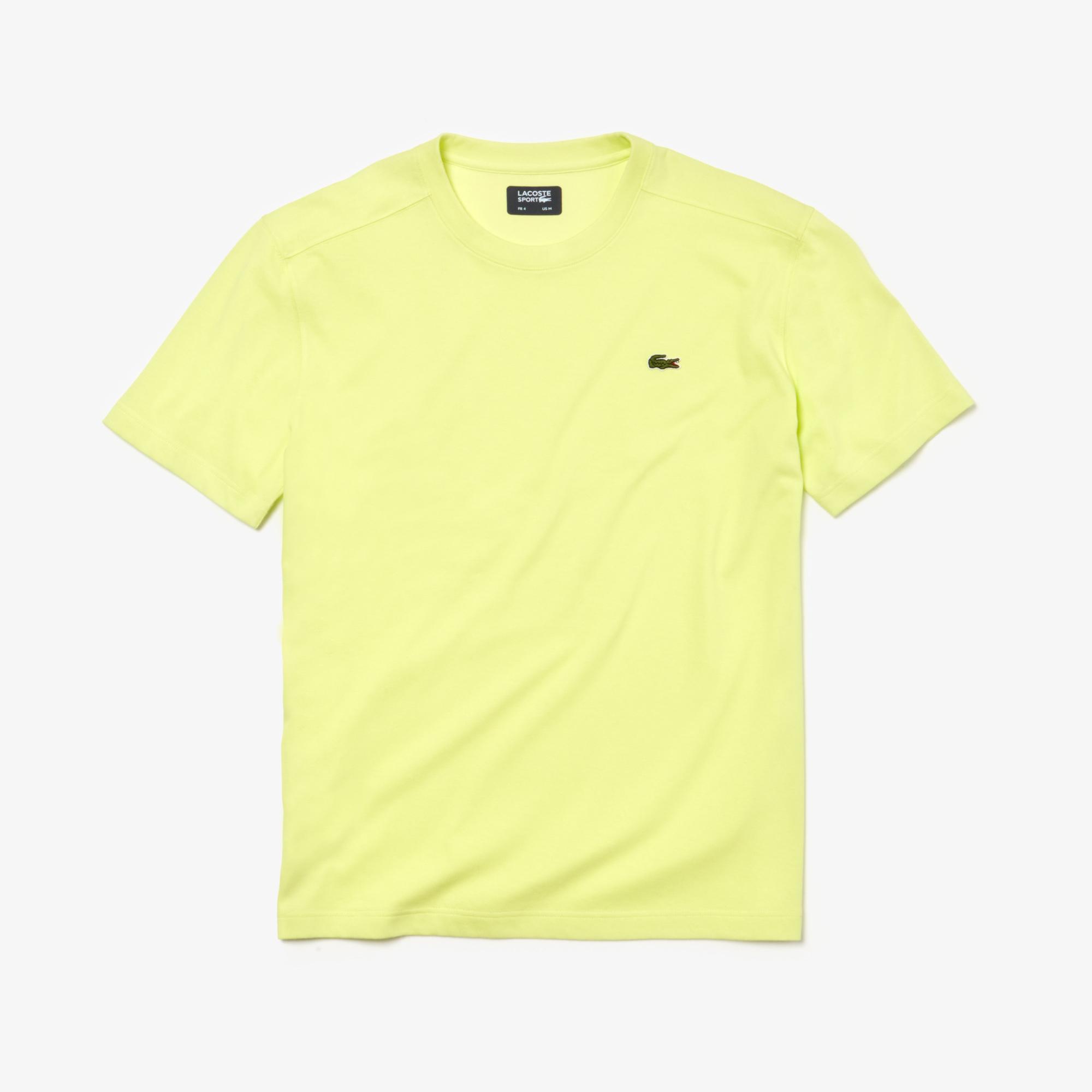 Lacoste Sport Men's Crew Neck Technical Cotton Tennis T-Shirt