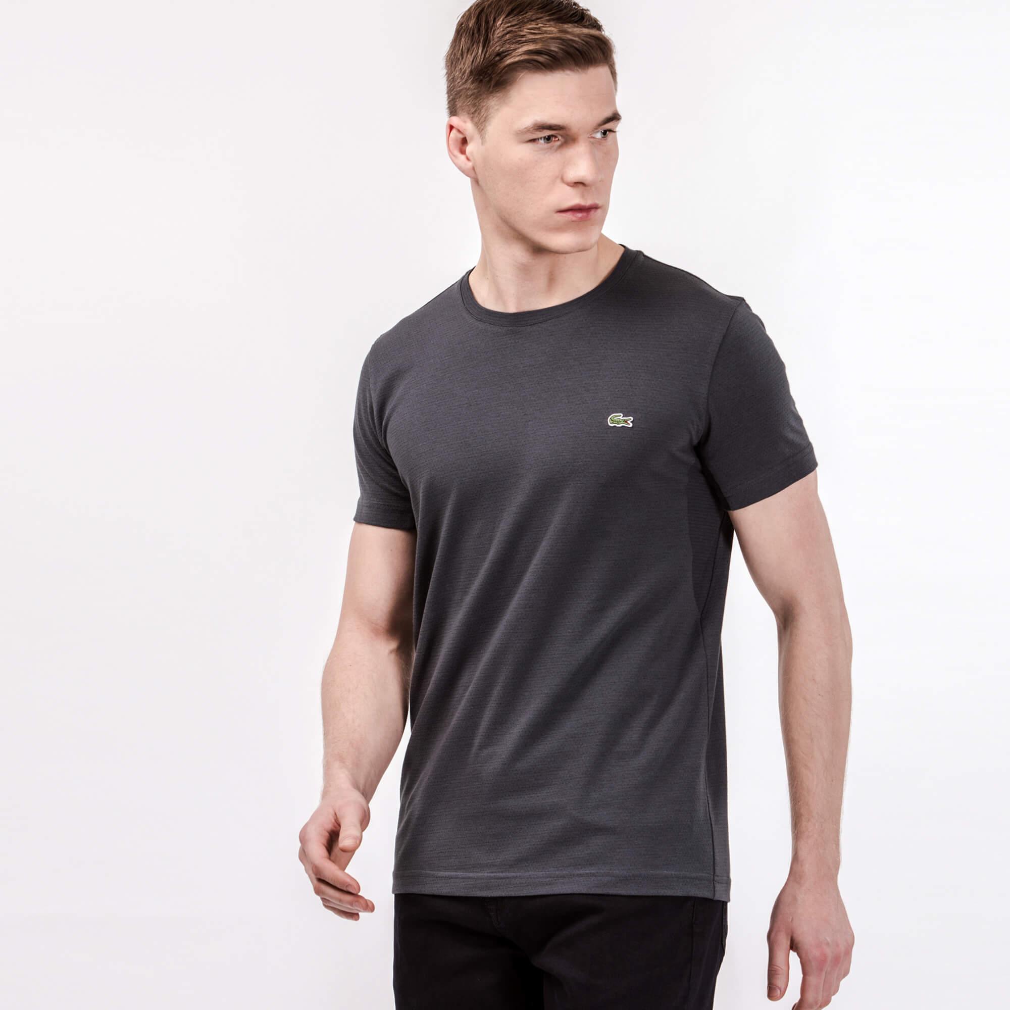 Men's Round Neck Patterned T-Shirt