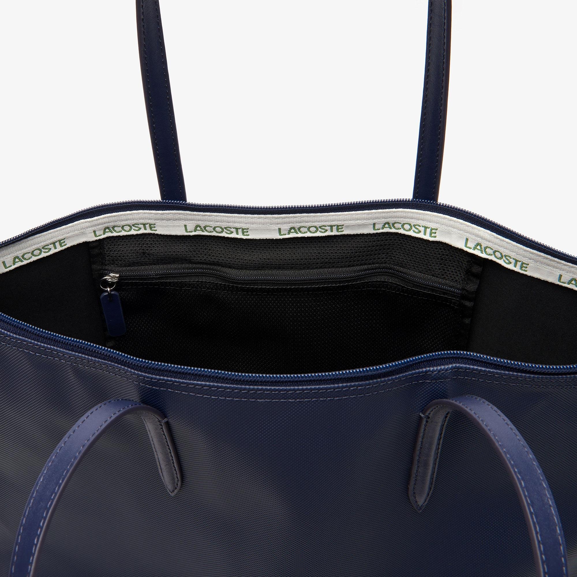 Lacoste damska torebka tote bag L.12.12 Concept zasuwana na zamek błyskawiczny