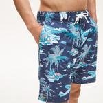 Lacoste Men's Compact Print Taffeta Swimwear