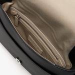 Lacoste Women's Daily Classic Coated Piqué Canvas Flap Shoulder Bag