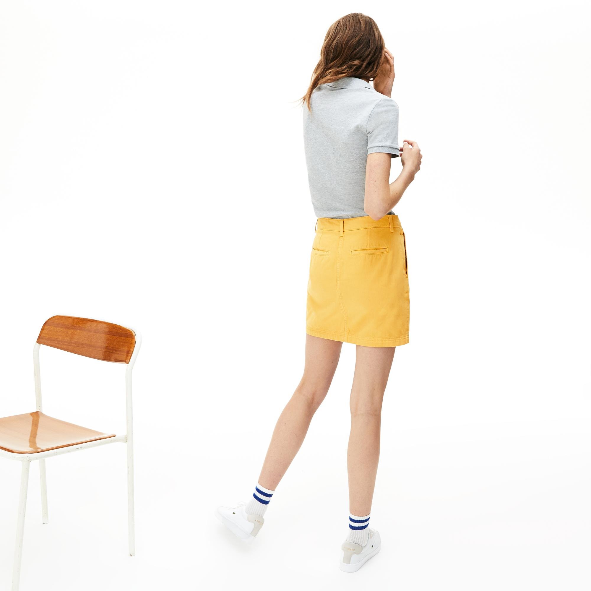 Lacoste Women's Slim Fit Stretch Mini Cotton Piqué Polo
