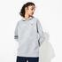 Lacoste Sport Women's Hooded Print Fleece Tennis SweatshirtGri