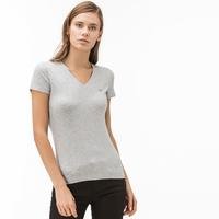 Lacoste Women's V-Neck T-ShirtCCA