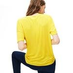 Lacoste Dámske ľahké rebrované lyocellové tričko  Motion