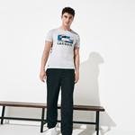 Lacoste Sport Men's Tennis Court Design Breathable T-Shirt