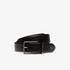Lacoste Men's Engraved Buckle Reversible Piqué Leather Belt000