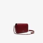 Lacoste Women's Chantaco Piqué Leather Shoulder Bag