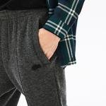 Lacoste Men's Cotton And Wool Blend Fleece Sweatpants