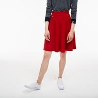 Lacoste Women's L!VE Milano Cotton A-Line SkirtF8W