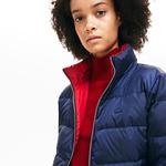 Lacoste Women's Optional Colourblock Reversible Water-Resistant Quilted Jacket