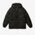 Lacoste Men's Detachable Hood Multiple Pockets Water-Resistant Quilted JacketSiyah