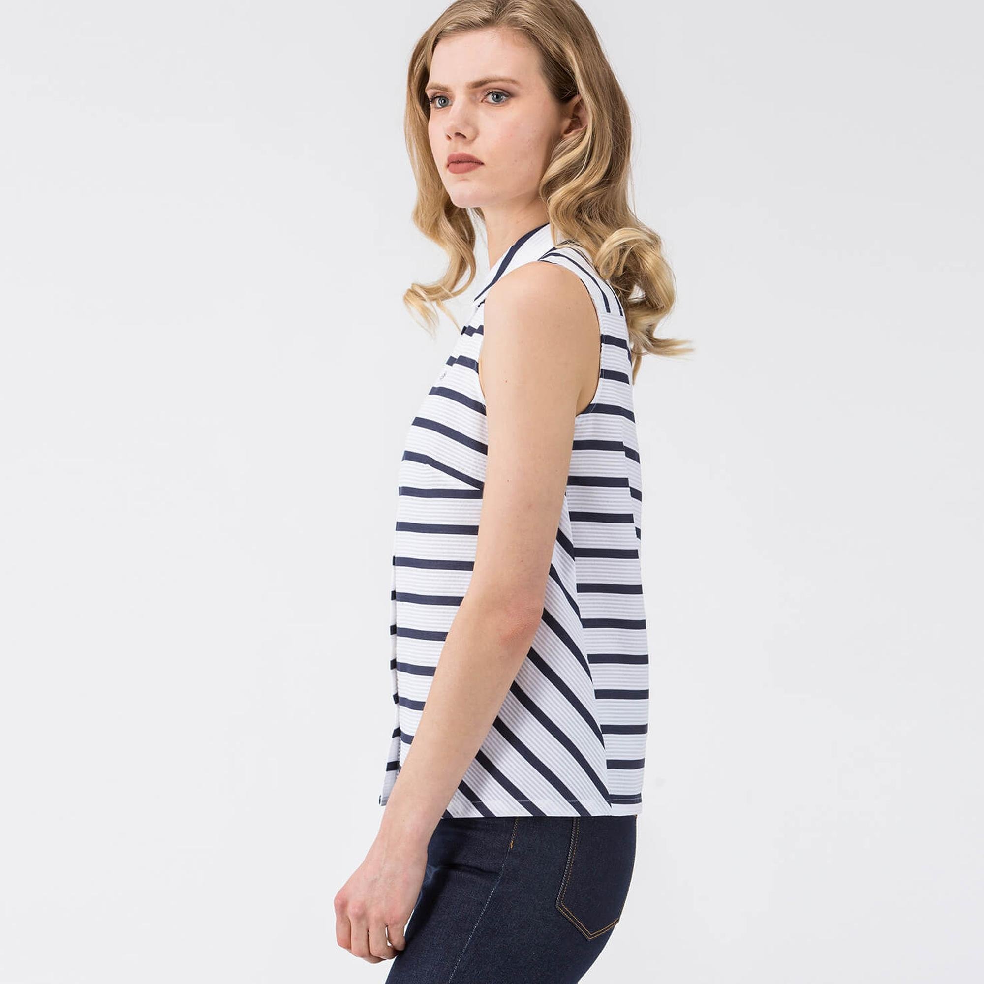 Lacoste L!VE Women's Striped Poplin Shirt