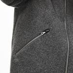 Lacoste Men's Premium Wool And Leather Accent Zip Jacket