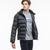 Lacoste Men's Water-Resistant Quilted Hooded Short Puffy JacketSiyah