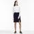Lacoste L!VE Women's Zippered Split Stretch Fabric Skirt166
