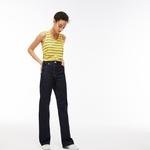 Lacoste Women's Boot Cut Stretch Denim Jeans