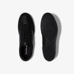 Lacoste Court-Master 120 4 Cma Erkek Siyah Deri Casual Ayakkabı