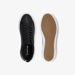 Lacoste Men's Lerond Tumbled Leather And Synthetic Sneakers