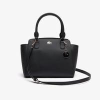 Lacoste Women's Daily Classic Gusseted Coated Piqué Canvas Tote000