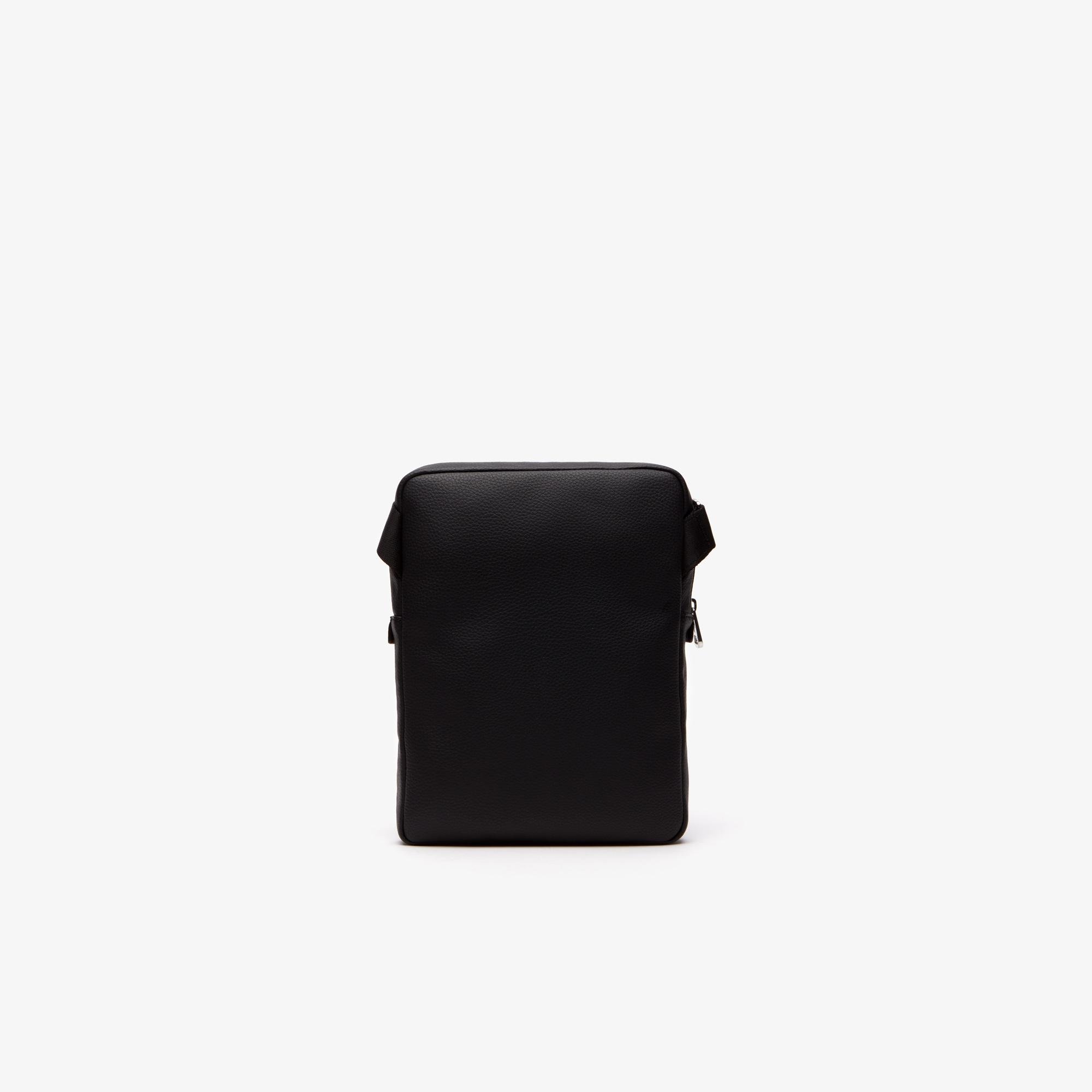 Lacoste Men's Gaël Coated Piqué Canvas Flat Belt Bag