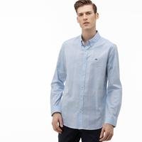 Lacoste košile mužský Slim Fit S límečkem zapínaným na knoflíky12M
