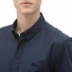 Lacoste  pánska košeľa slim Fit s krátkym rukávom