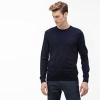 Lacoste Męski Trykotowy Sweter Z Okrągłym Wycięciem Pod Szyją14L