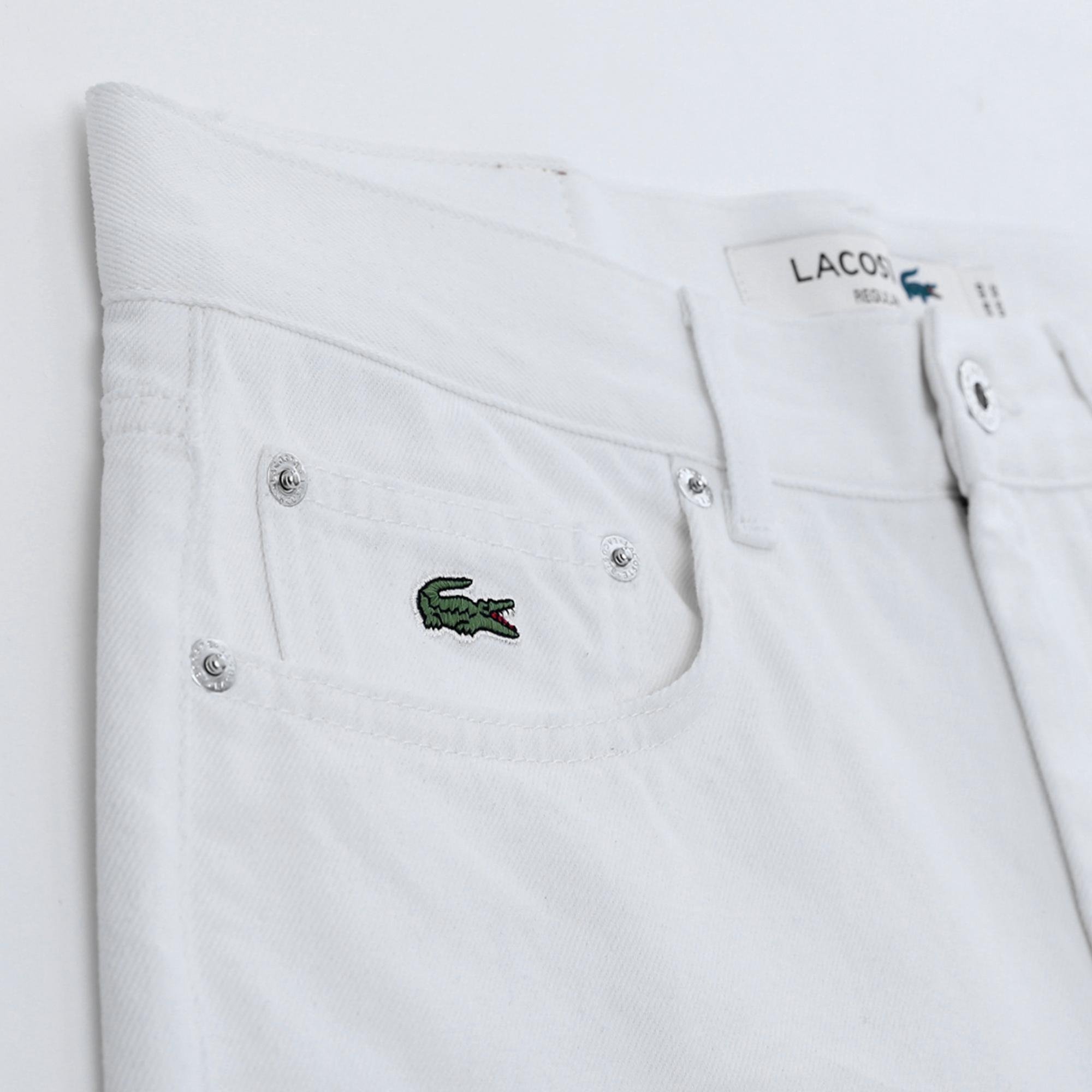 Lacoste Men's Regular Fit Five-Pocket Jean Bermudas