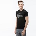 Lacoste Men's Round Neck Graphic T-Shirt