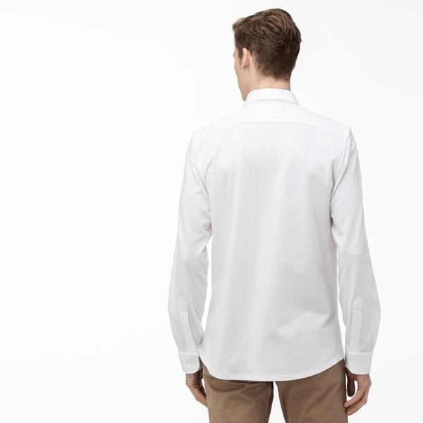 Lacoste Pánska košeľa  Slim Fit, S golierom zapínaným na gombíky