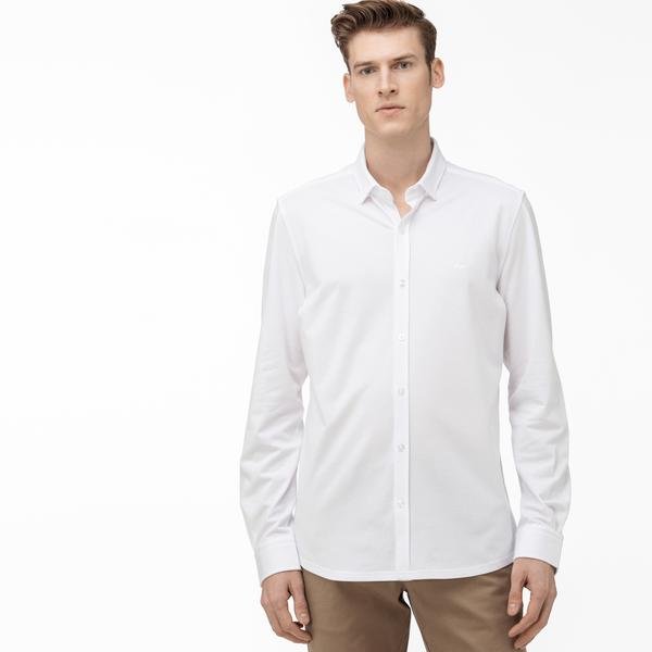 Lacoste Pánska košeľa  Slim Fit, S golierom zapínaným na gombíky