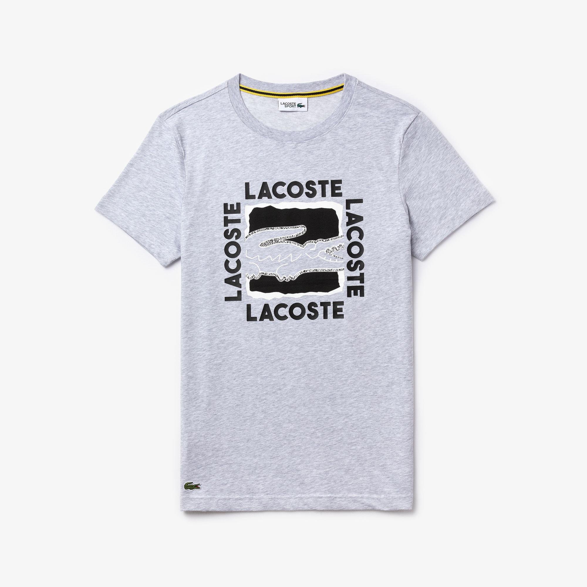 Lacoste mužský Sportowy tričko s potiskem 3D