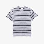 Lacoste Men's Striped Crew Neck T-Shirt