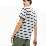 Lacoste Men's Striped Crew Neck T-Shirt