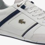 Lacoste Menerva 120 1 Cma Erkek Beyaz - Lacivert Deri Casual Ayakkabı