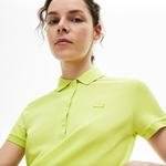Lacoste Női karcsú szabású sztreccs pamut piké póló