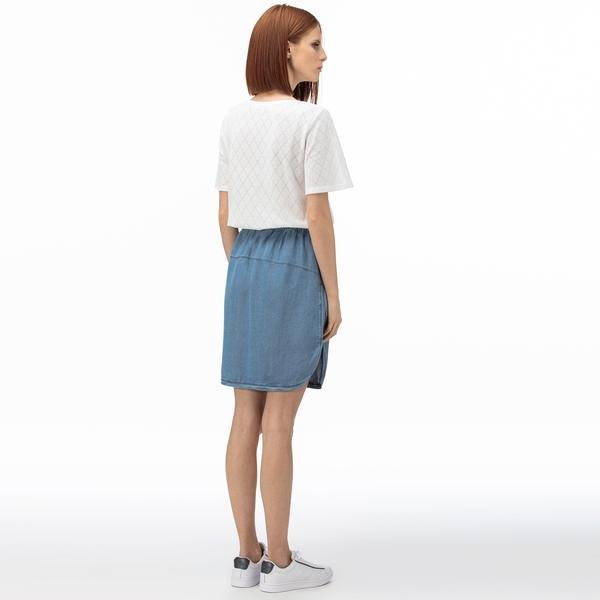 Lacoste Women's Denim Skirt